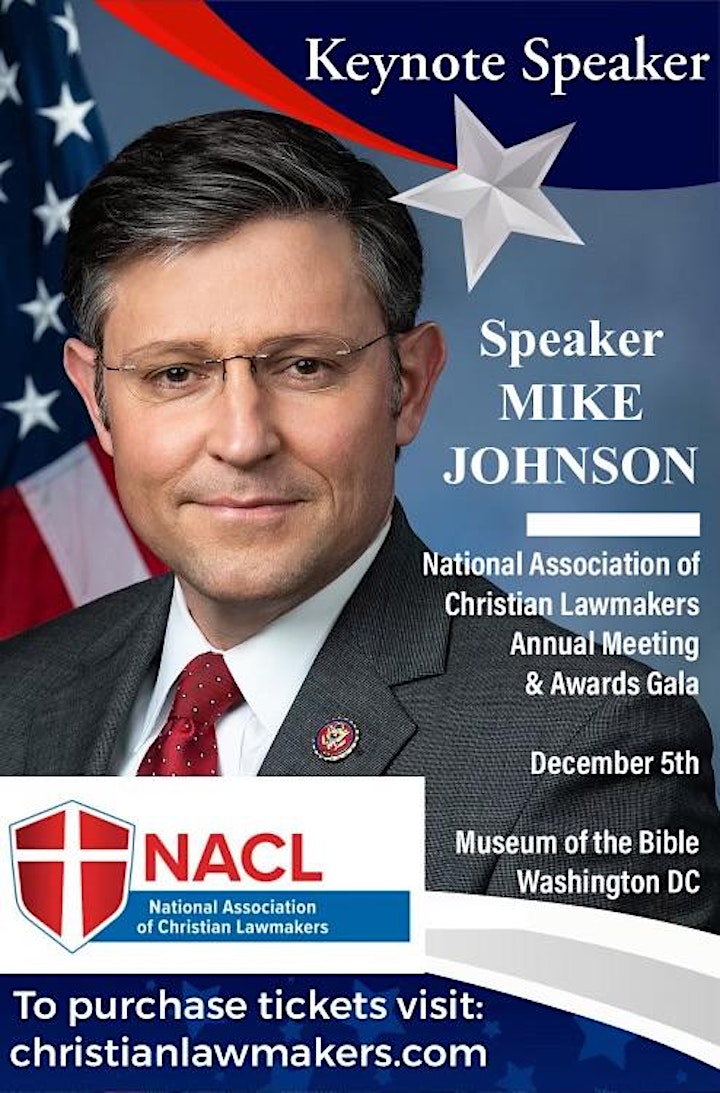 NACL flyer featuring Mike Johnson