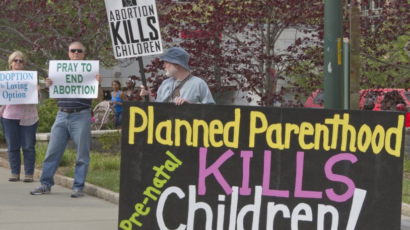Planned Parenthood Kills Children sign